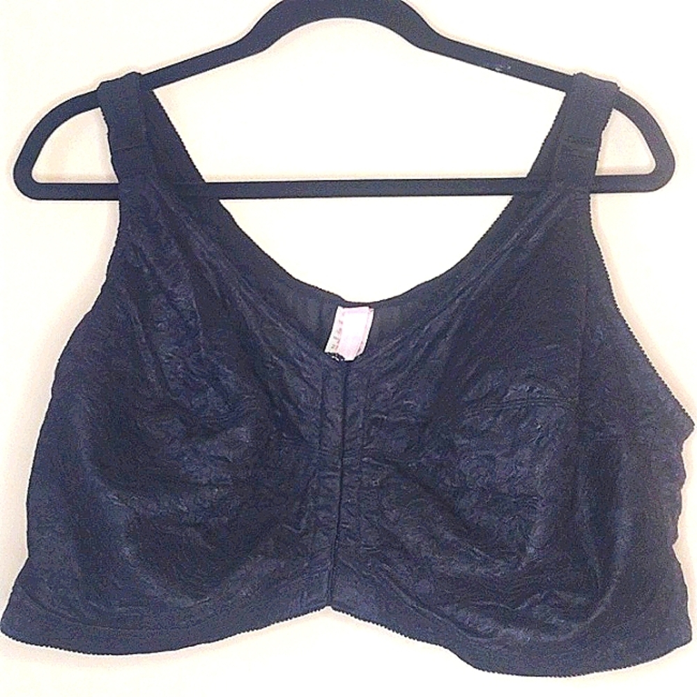 50G Comfort Choice Comfortchoice front hook bra, black